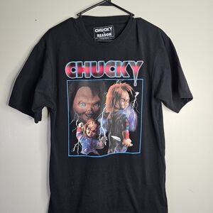 Reason Black Chucky Graphic T-Shirt